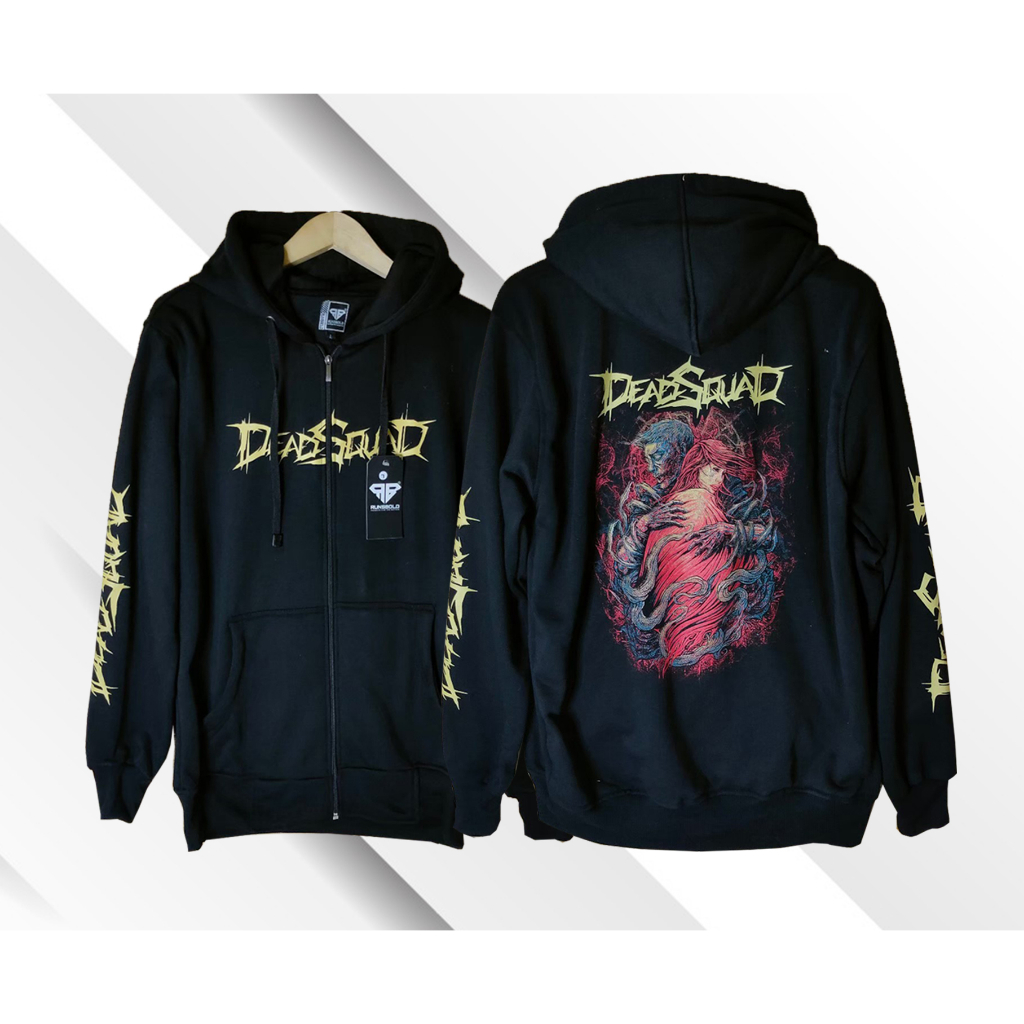 JAKET DEADSQUAD M L XL XXL JAKET DEADSQUAD PELUKAN - JAKET HOODIE DEADSQUAD - SWEATER