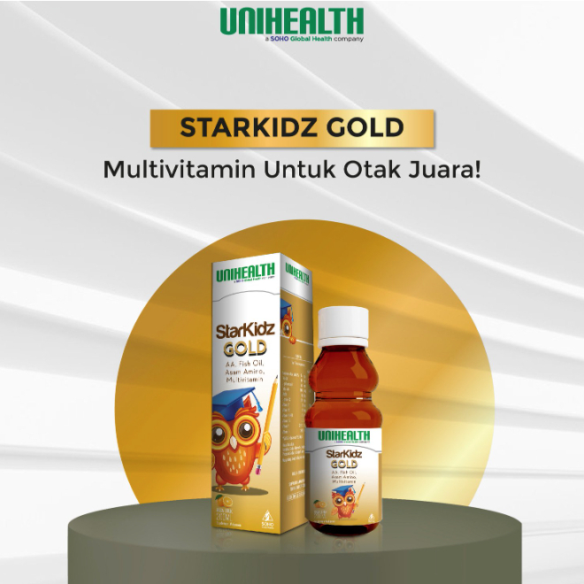 Starkidz Gold Original Minyak Ikan Anak Minyak Ikan Untuk Anak Cerdas Multivitamin Anak