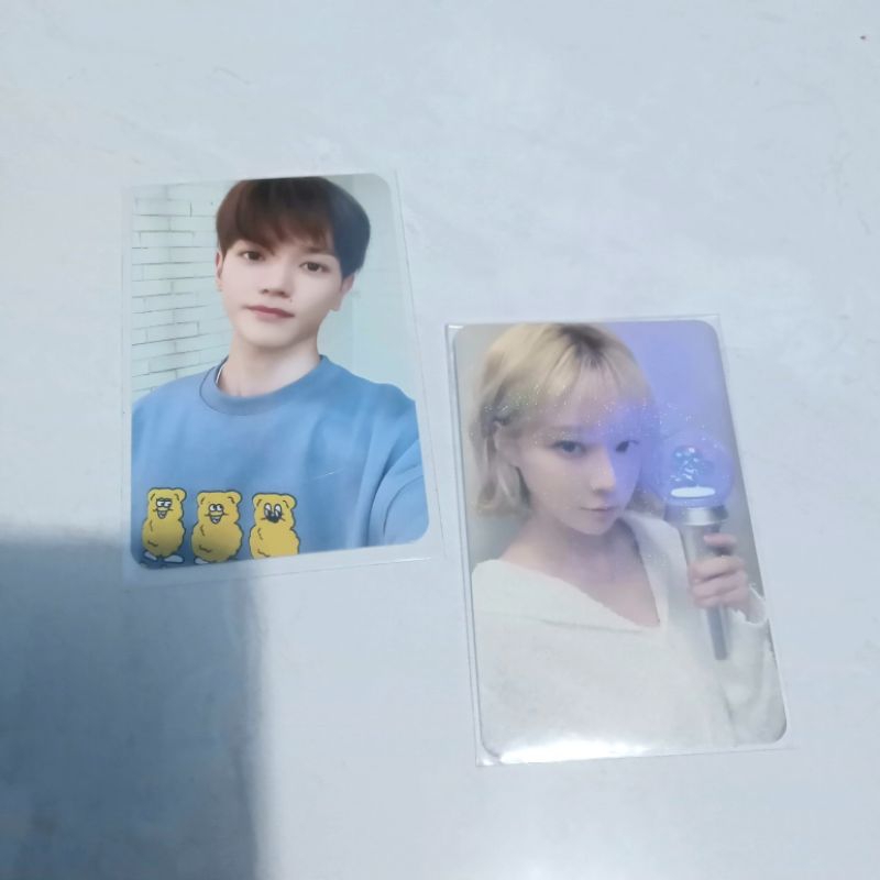 PC TAEYONG SLOWACID NCT 127, PC WINTER LIGHSTICK AESPA LS