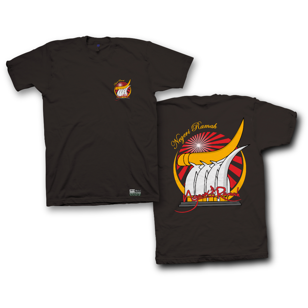 Kaos/T-Shirt Baju Ngawi Ramah/Kaos Negeri Ramah Ngawi Ramah