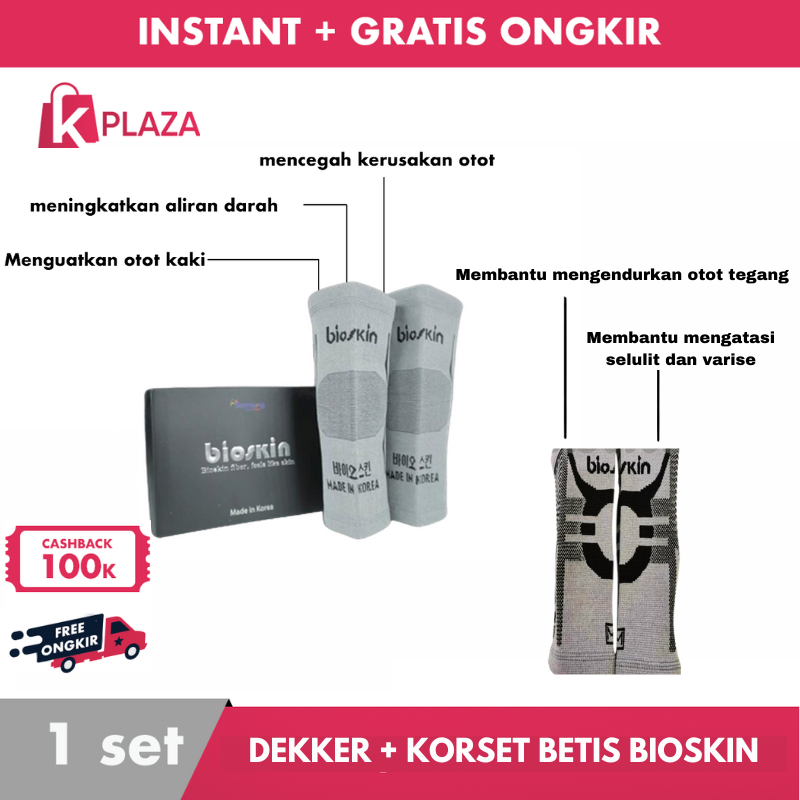 ALAT TERAPI LUTUT DEKKER BIOSKIN + KORSET BETIS