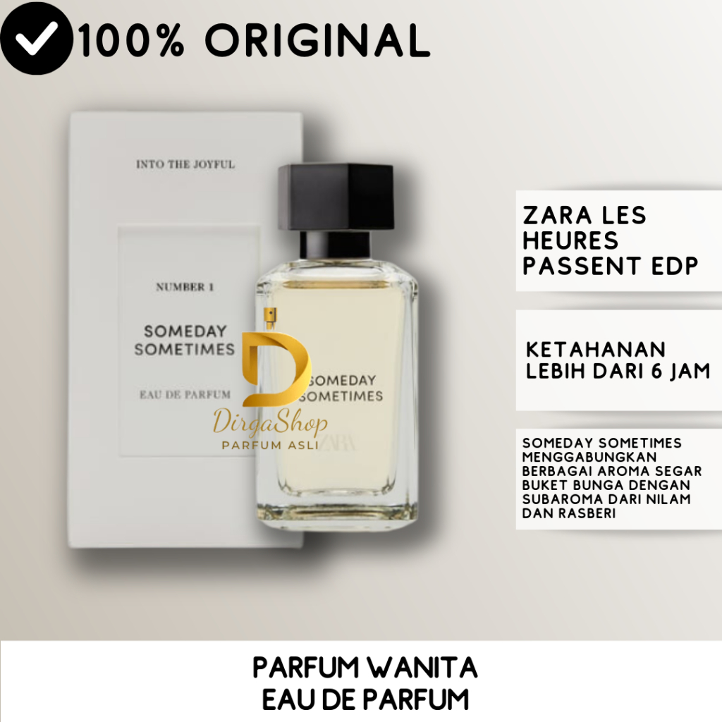 PARFUM ZARA SOMEDAY SOMETIMES EDP FOR WOMEN