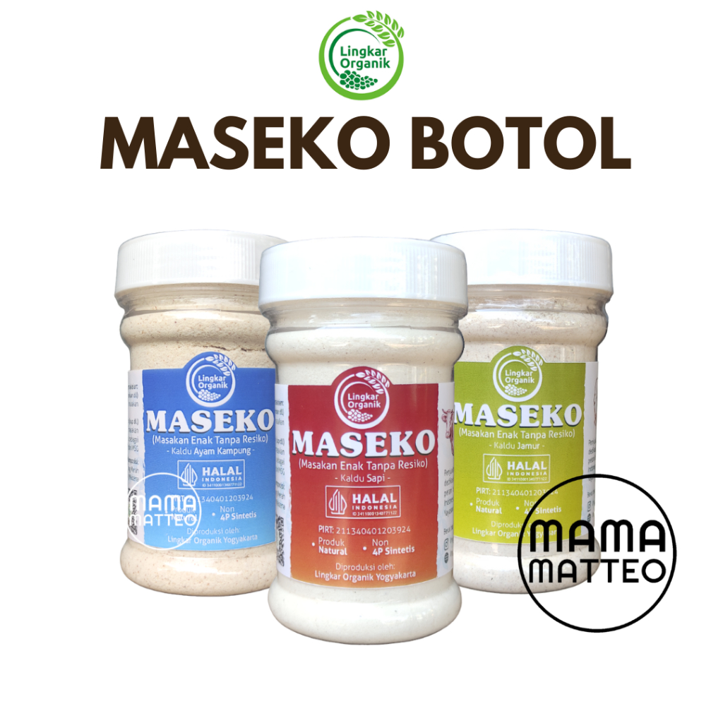 

Nafariz724 Lingkar Organik Maseko Kaldu Sehat Non Msg Refill & Botol / Ayam Kampung / Sapi / Jamur /