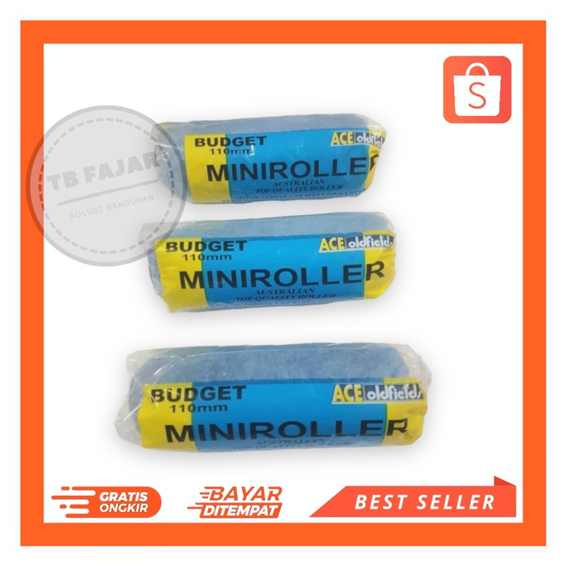 Refill Kuas Roll ACE Budget 110mm