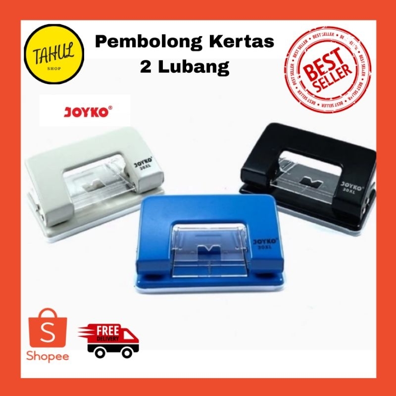 

Pembolong Kertas Joyko / Punch Hole Joyko 30XL / Pembolong Kertas 2 Lubang / 2 punch
