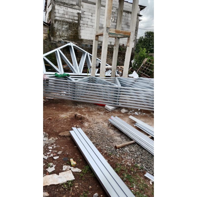 Kanopi baja ringan atap spandek murah