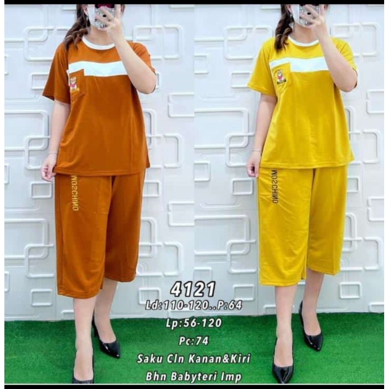 setelan babyterry wanita dewasa