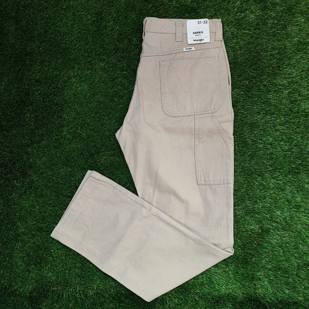 Wrangler Pants Harris Sand Chino Celana Panjang Original