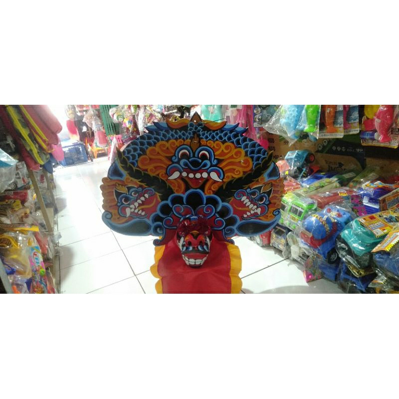 barongan caplokan telon casper kayu waru jamang talang kualitas bagus untuk anak tk sd ukuran 15 PRO