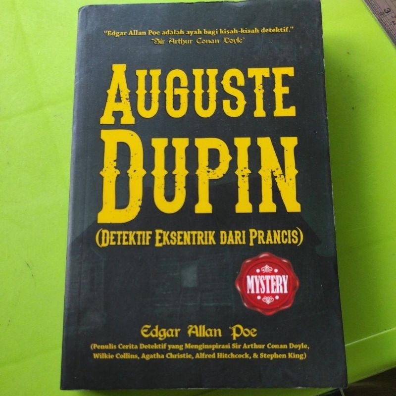 novel auguste dupin