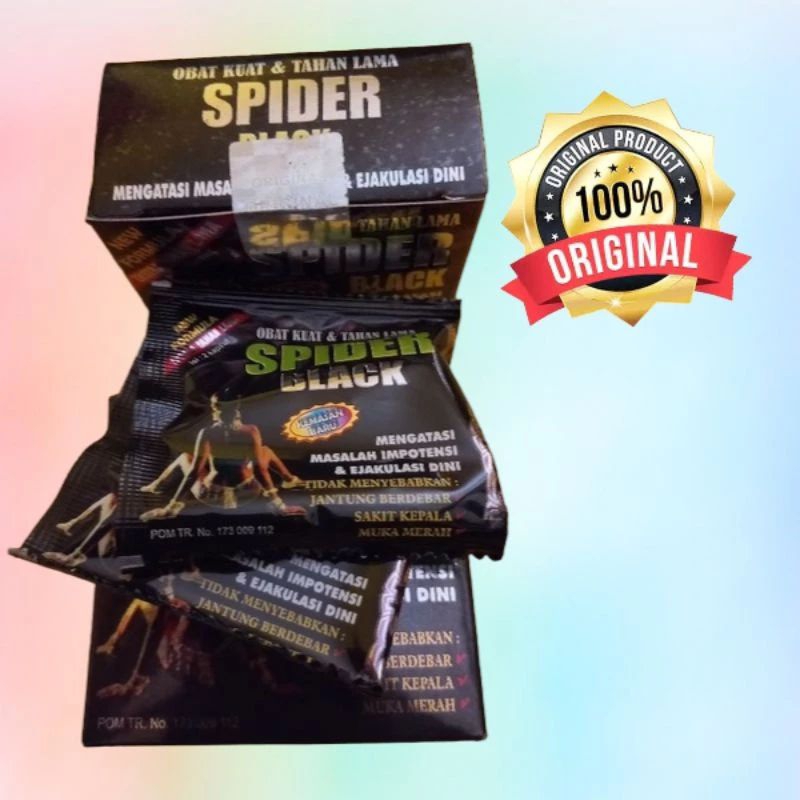 

SPIDER BLACK CAPSUL ORIGINAL