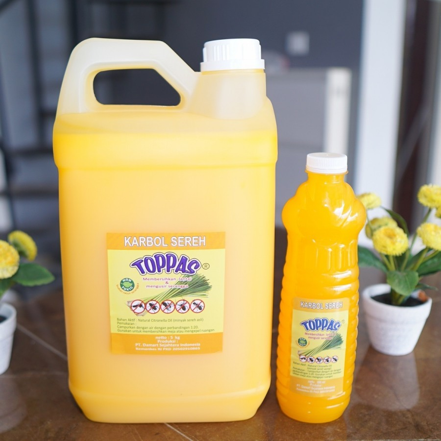KARBOL WANGI TOPPAS 5 Liter
