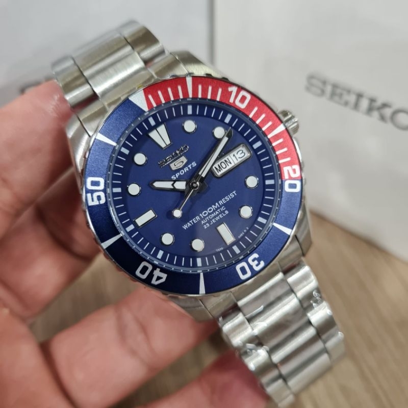 SEIKO 5 SPORT DAYDATE TANGGAL HARI ORIGINAL