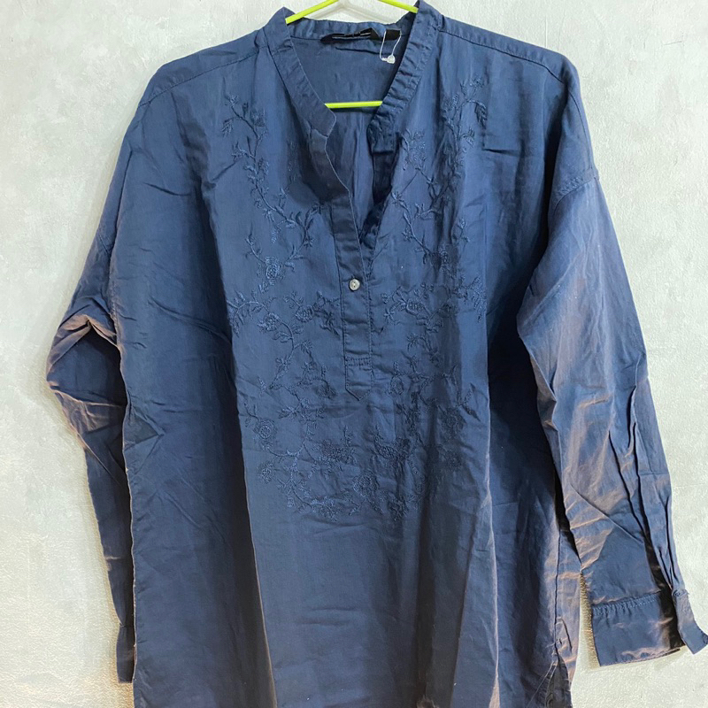 Preloved Kemeja Tunik Uniqlo