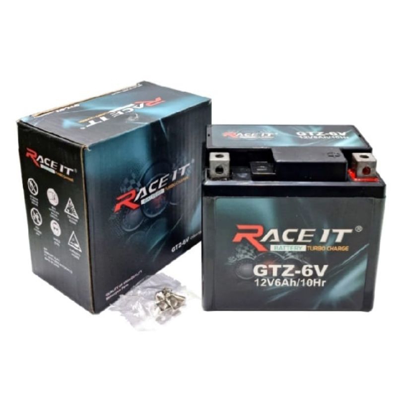 AKI / ACCU FULL KERING RACE IT GTZ-6V VARIO/BEAT/SCOOPY