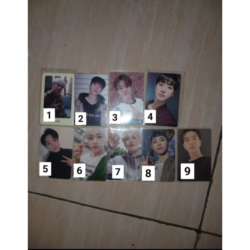 Photocard Hoshi Seventeen Official
