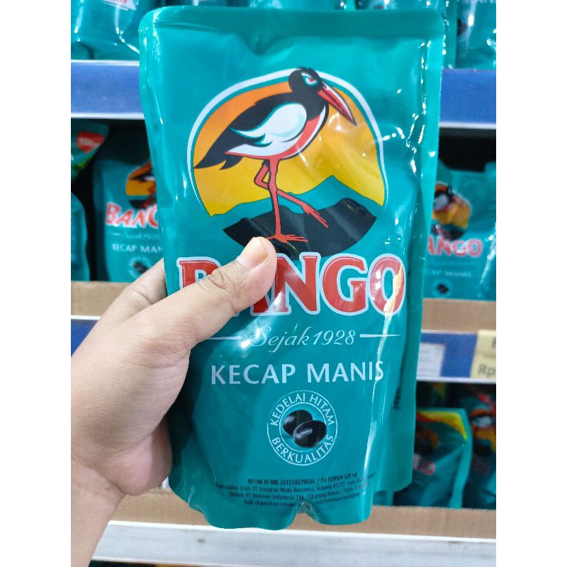 

Kecap bango ukuran 400g