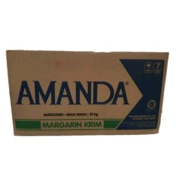 amanda margarine krim 15kg