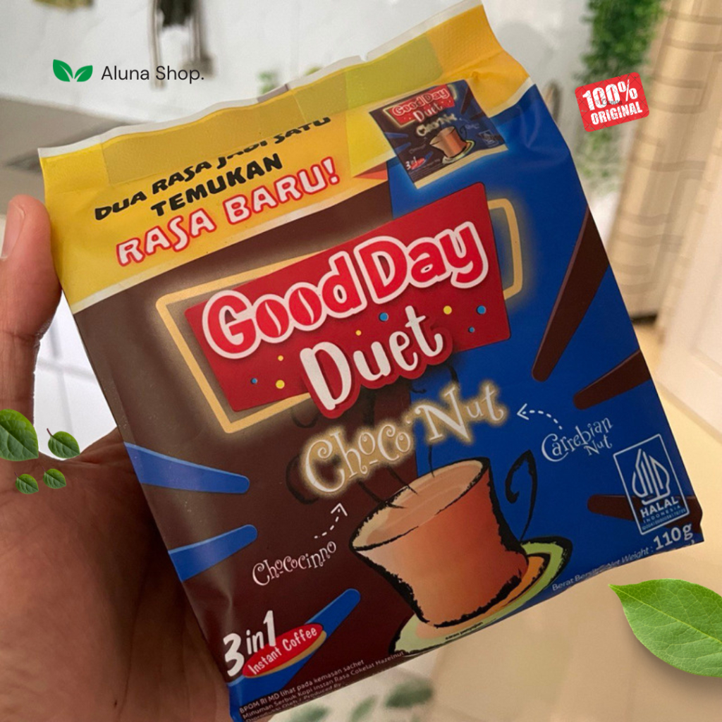 

Good Day Duet Choco'Nut Kopi Instant 3 in 1