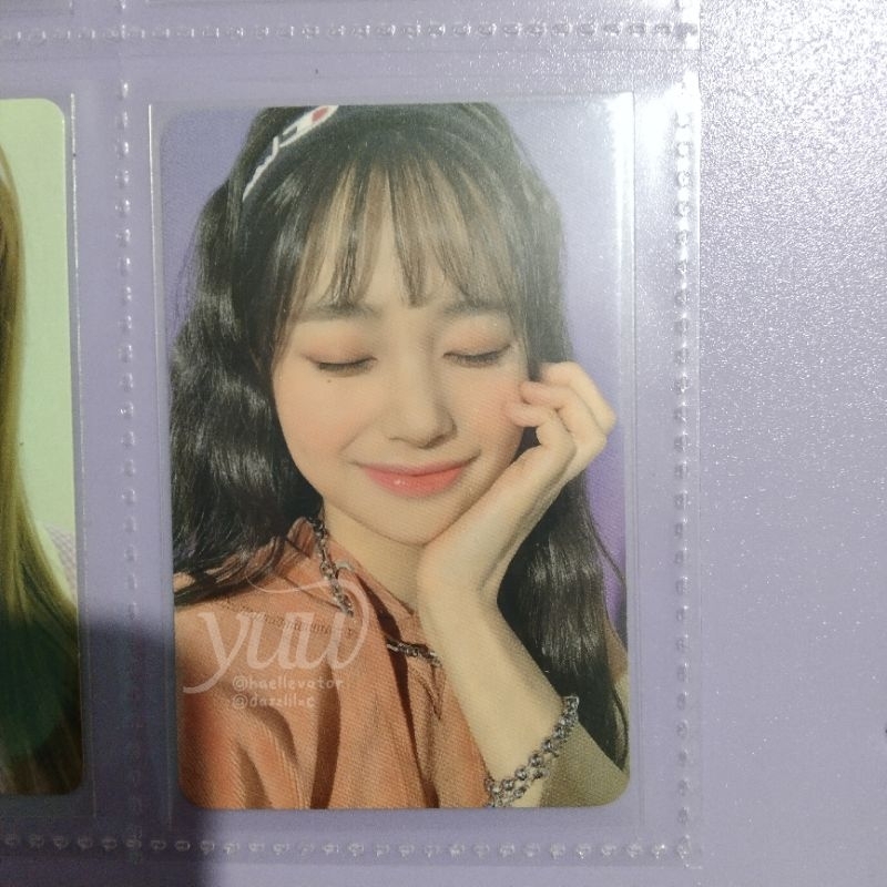 wts pc jihan jump up tarot photocard poca weeekly