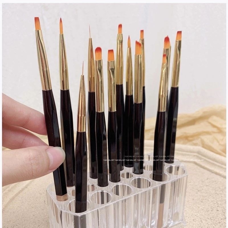 

acrylic pen holder tempat simpan brush acrylic 26slot