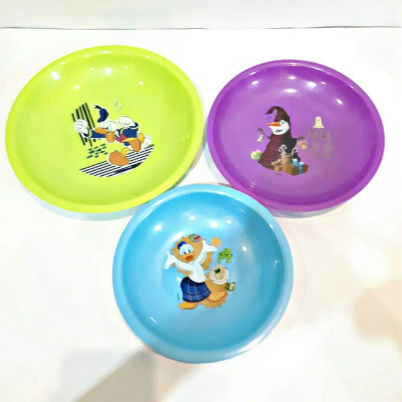 Piring Plastik/Piring 7/Piring 8/Piring 9 Karakter Calista / Piring Makan / Piring Anak