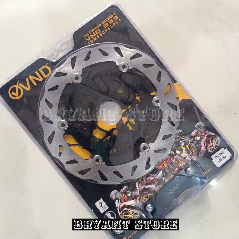 PIRINGAN CAKRAM DEPAN VND ORIGINAL 267MM VARIO 160 ABS VARIO 160 CBS DISC DISK BRAKE 267 MM VARIO160 BAUT 4 DISKBRAKE DISCBRAKE