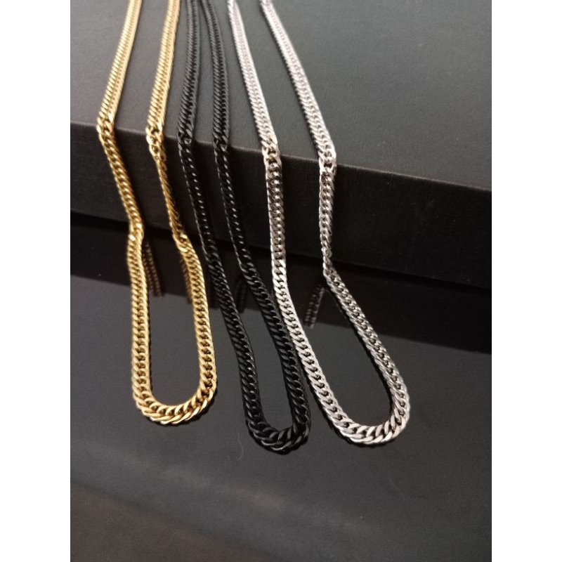 Kalung titanium sisik naga