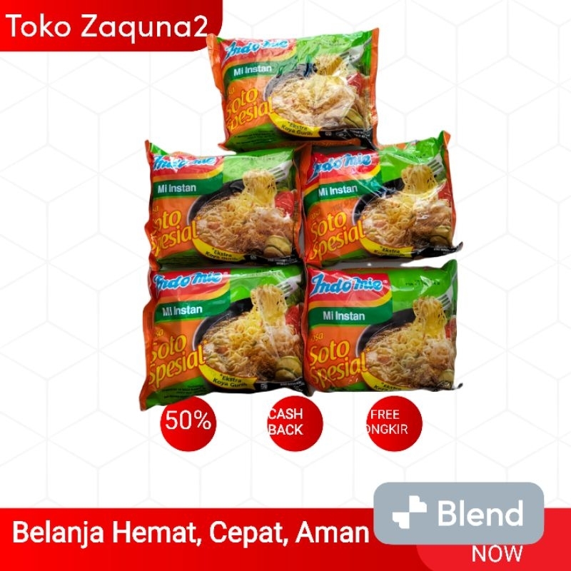

(5Pcs) Indomie Kuah Soto Spesial Mie Instant