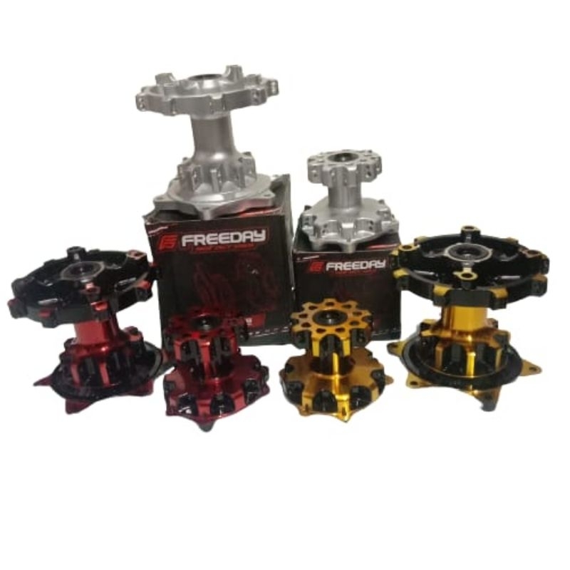 TROMOL FREEDAY TROMOL SET DEPAN BELAKANG CRF 150/WR155 TROMOL SET FREEDAY