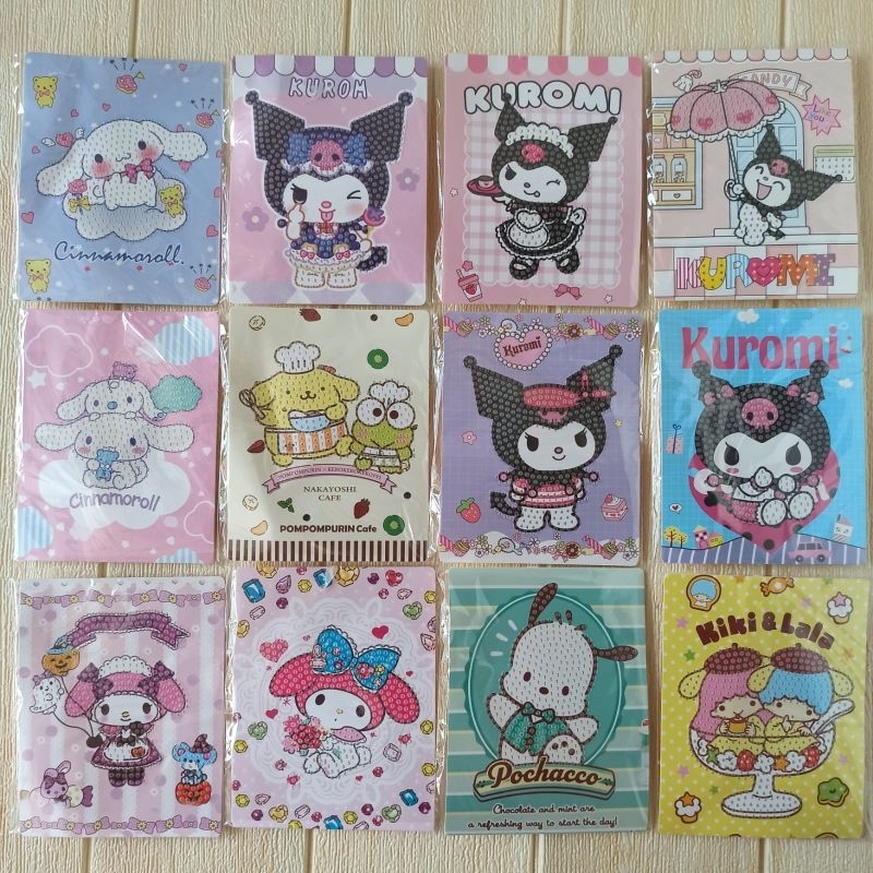 

DIY stiker diamond sanrio anak magic /stiker diamond beads jumbo murah