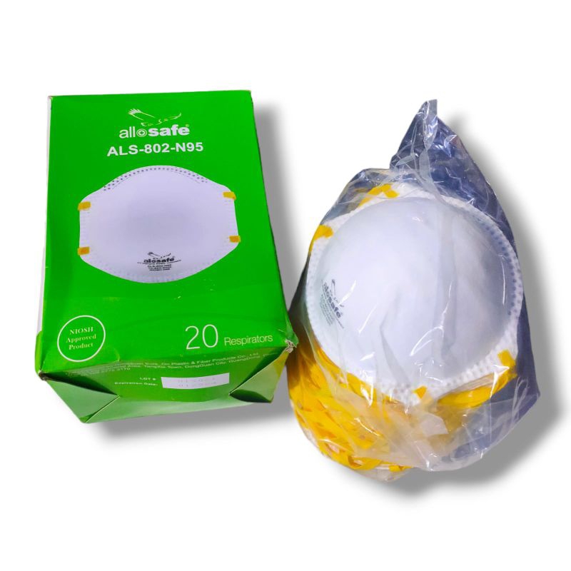 MASKER N95 NIOSH USA ALL SAFE ORIGINAL N95
