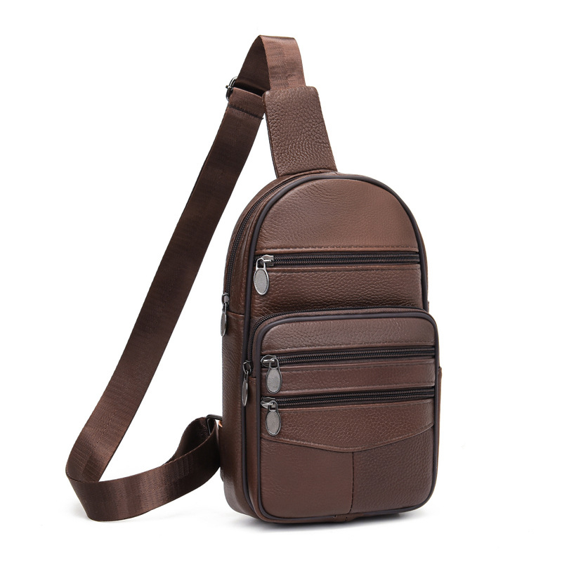 Tas Selempang Pria Kulit Sapi Asli Impor