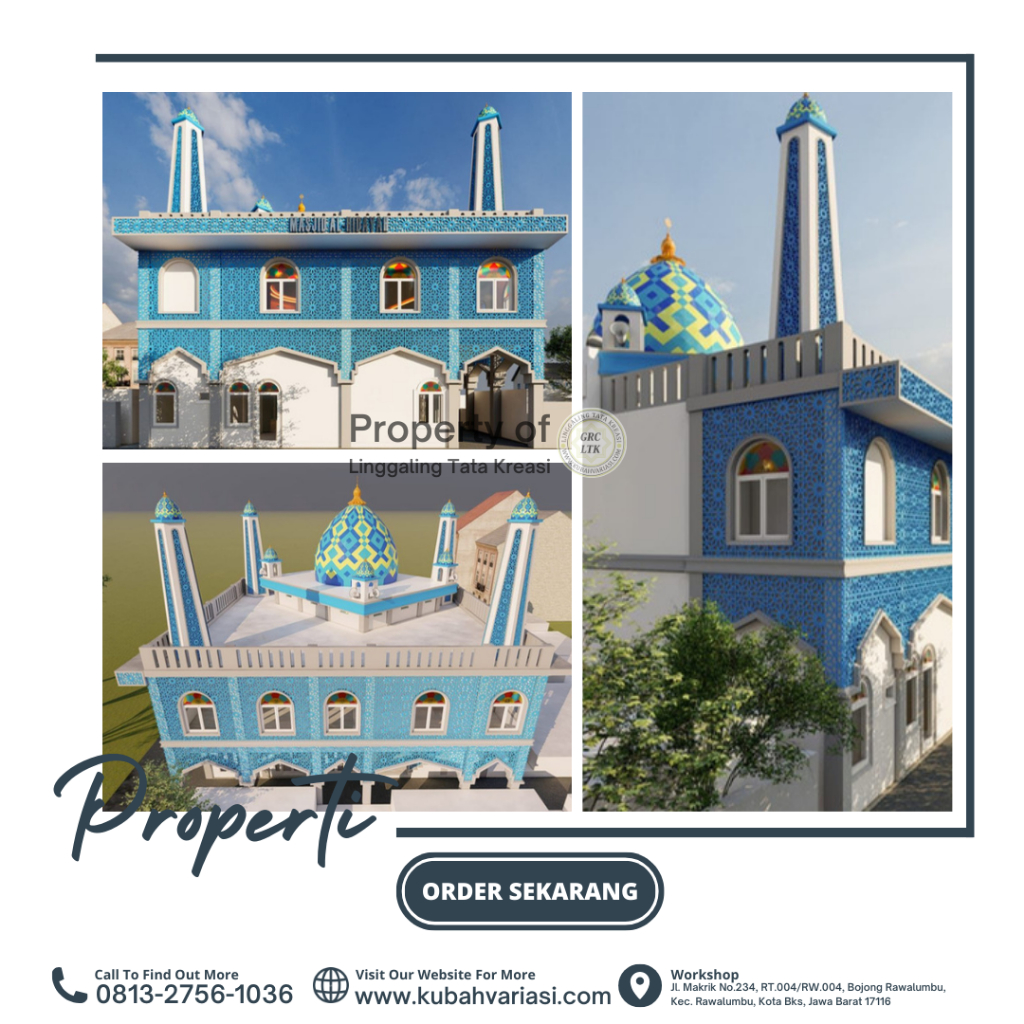 Ornamen Masjid GRC