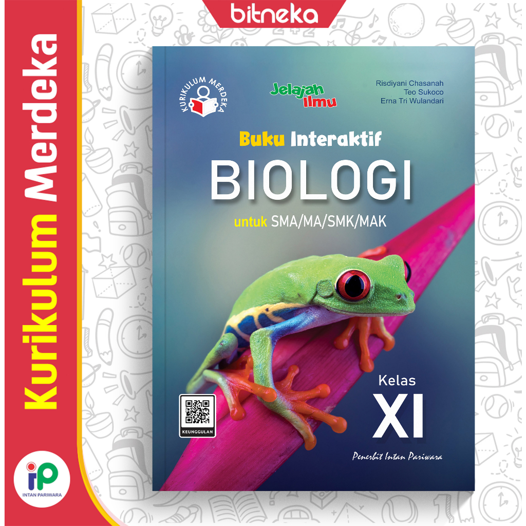 Buku Siswa Pendamping(Buku Interaktif) Biologi SMA/MA kelas 11 Kurikulum Merdeka - Intan Pariwara