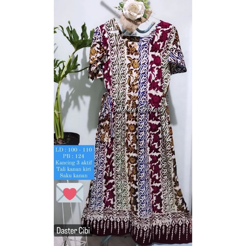Daster Batik Kekinian / Daster Batik Premium / Daster Batik Mamah Muda