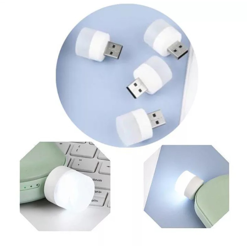 LAMPU LED BULAT USB MINI LAMPU MINI LED USB PORTABLE KECIL LAMPU BACA LAMPU TIDUR LAMPU TRAVEL MINI LIGHT USB