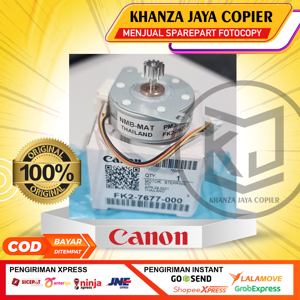 Motor Shutter IRA Mesin Fotokopi Canon IRA 6075/6275 FK2 - 7677 - 000 Original
