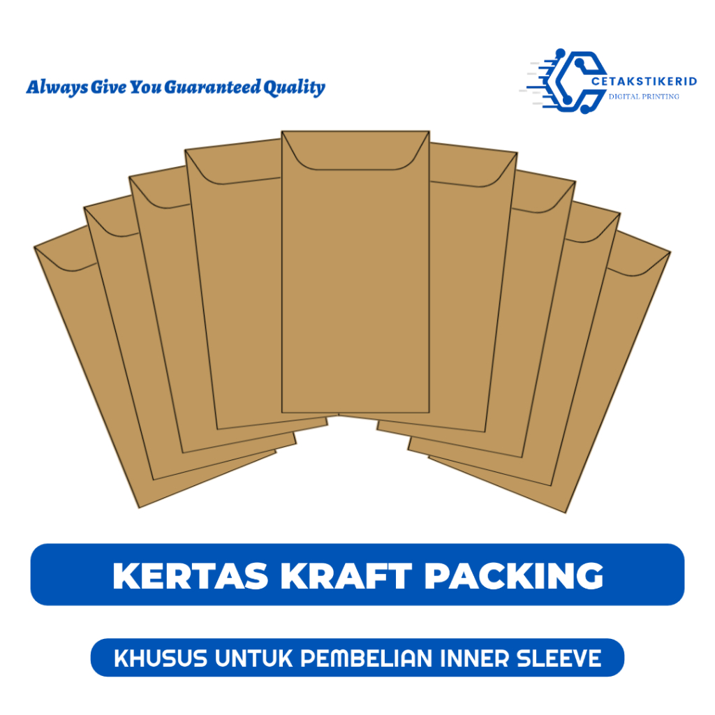 

Kertas Kraft (untuk tambahan packing)