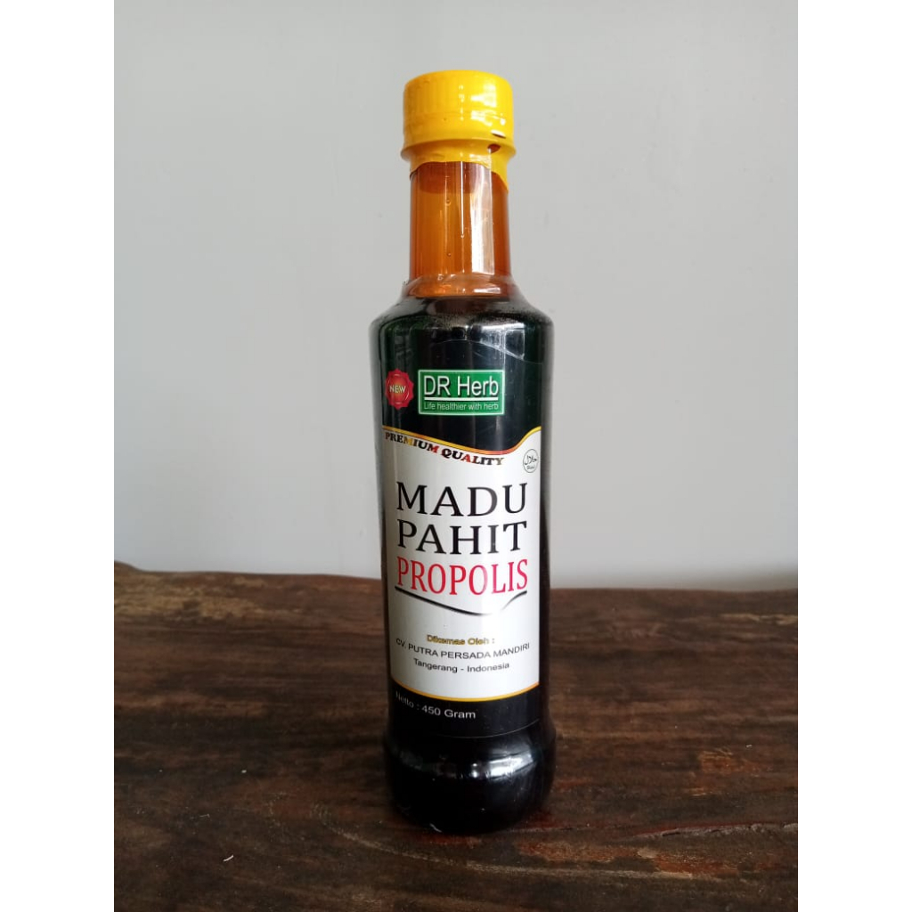 

Madu Hitam - Madu Pahit - Madu Propolis - 450 Gram