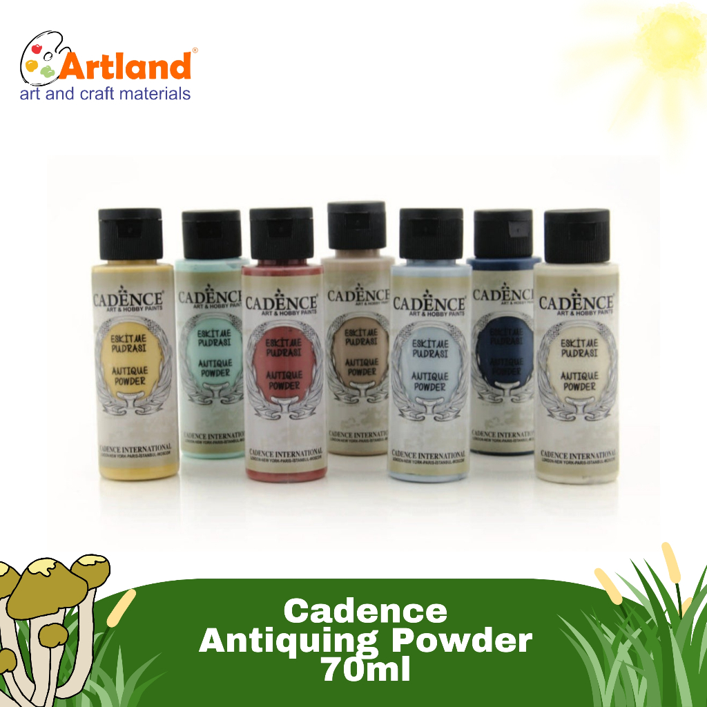 

Cadence Antique Powder 70ml - Medium Serbuk Dekoratif