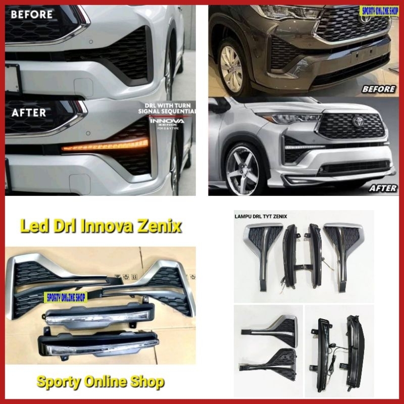Lampu Led DRL Innova Zenix