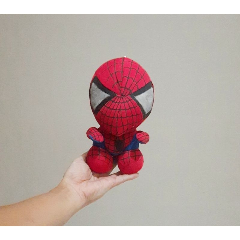 Boneka Spiderman Size 20 cm/ Boneka Spiderman/ Boneka Hero