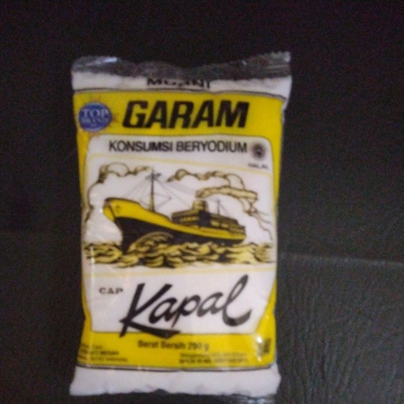 

garam cap kapal 250g