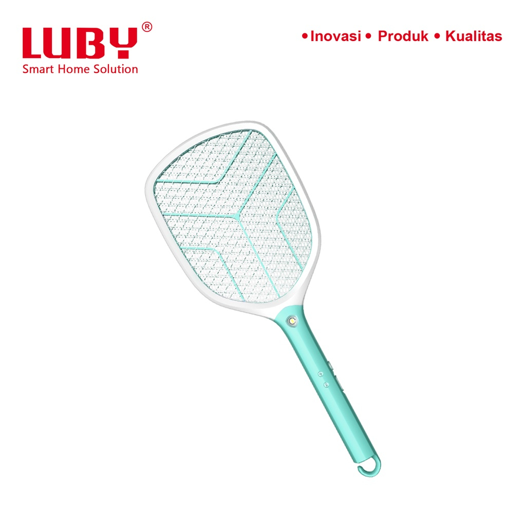 Raket Nyamuk Luby L-3838 + Lampu LED L 3838 Rechargeable