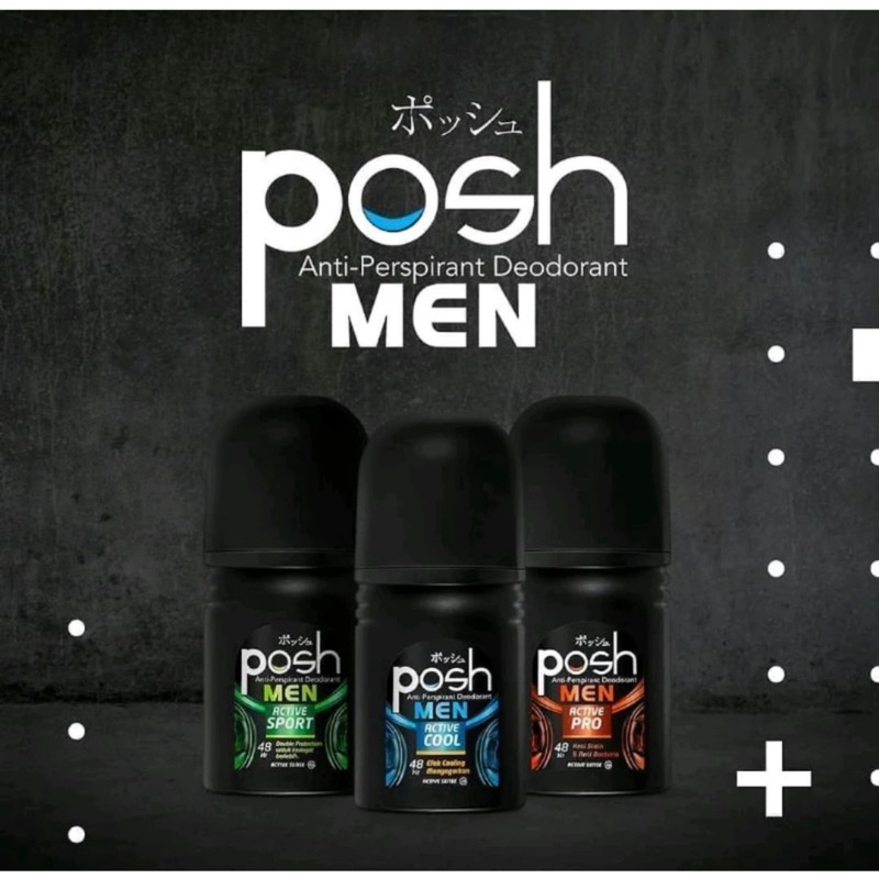 Posh men deodorant
