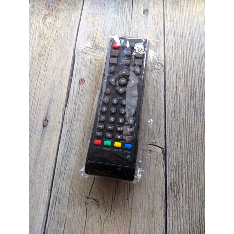 remot set top box tv digital dvb t2 matrix apple silver