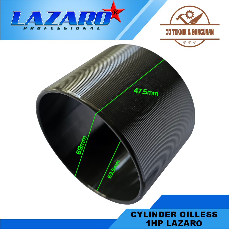 Sparepart Kompresor Cylinder Oilless 1hp Lazaro