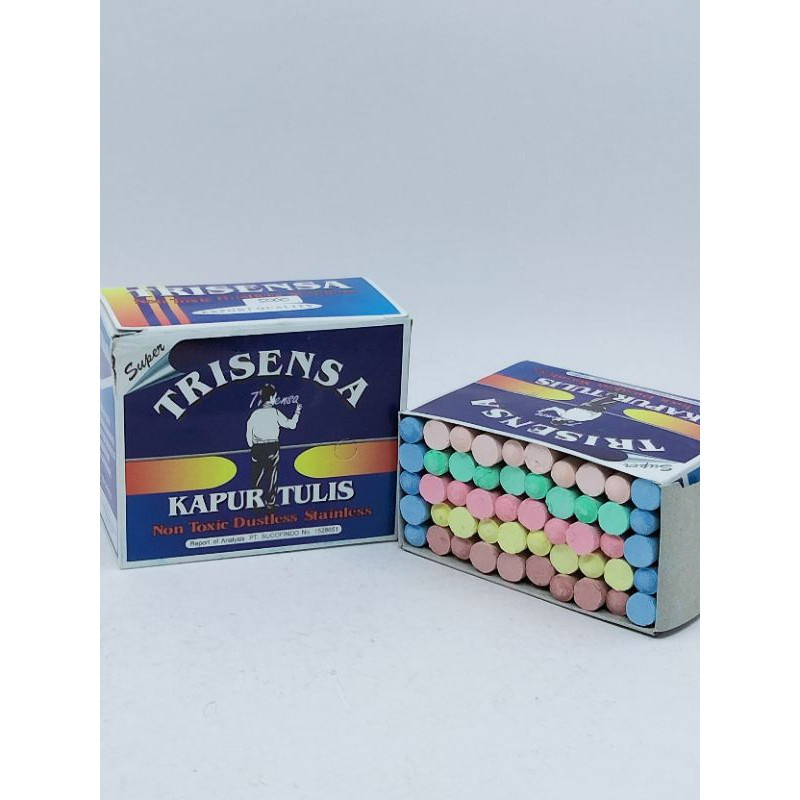 

KAPUR TULIS TRISENA WARNA WARNI