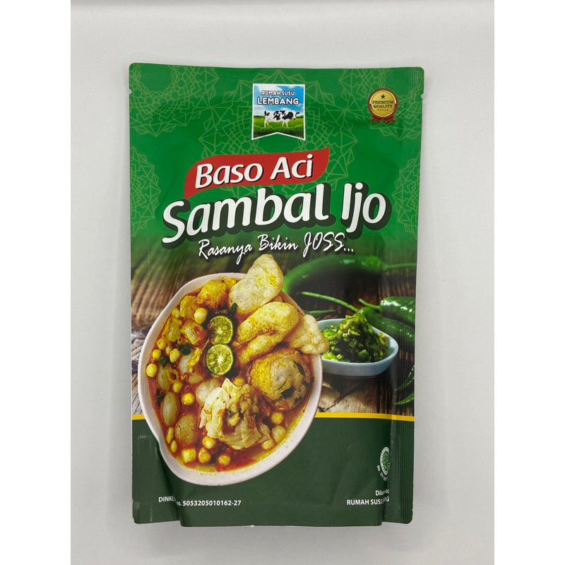

Baso Aci Sambal Ijo